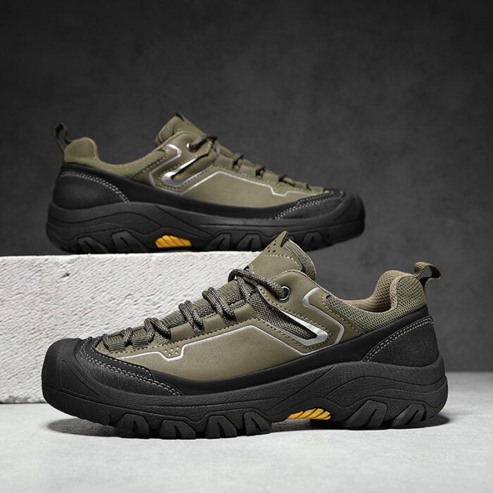 British Style Retro Men's Outdoor Breathable Shoes