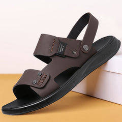 Outdoor Men's Leather Sandal