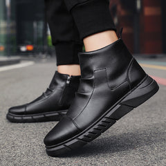 Premium Leather British Men's Chelsea Boots