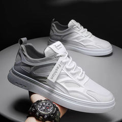 Breathable Sports White Sneakers