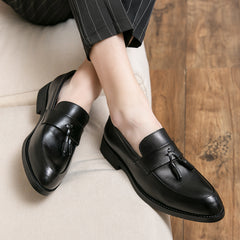 Premium Leather Loafers Trend Formal Shoes