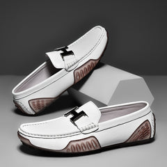 Genuine Leather Breathable Loafers Shoes