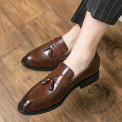 Premium Leather Loafers Trend Formal Shoes