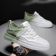 Breathable Sports White Sneakers