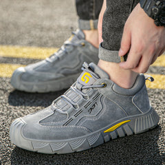 Breathable Anti Smashing Soft Sole Safety Shoes