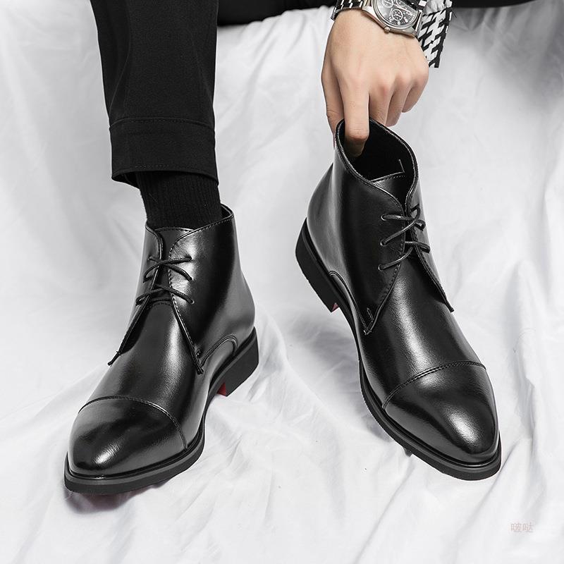 Premium Leather Pointed Classic Shoes