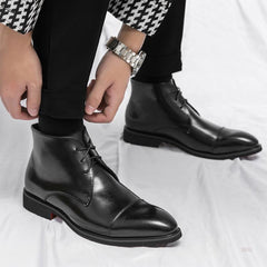 Premium Leather Pointed Classic Shoes