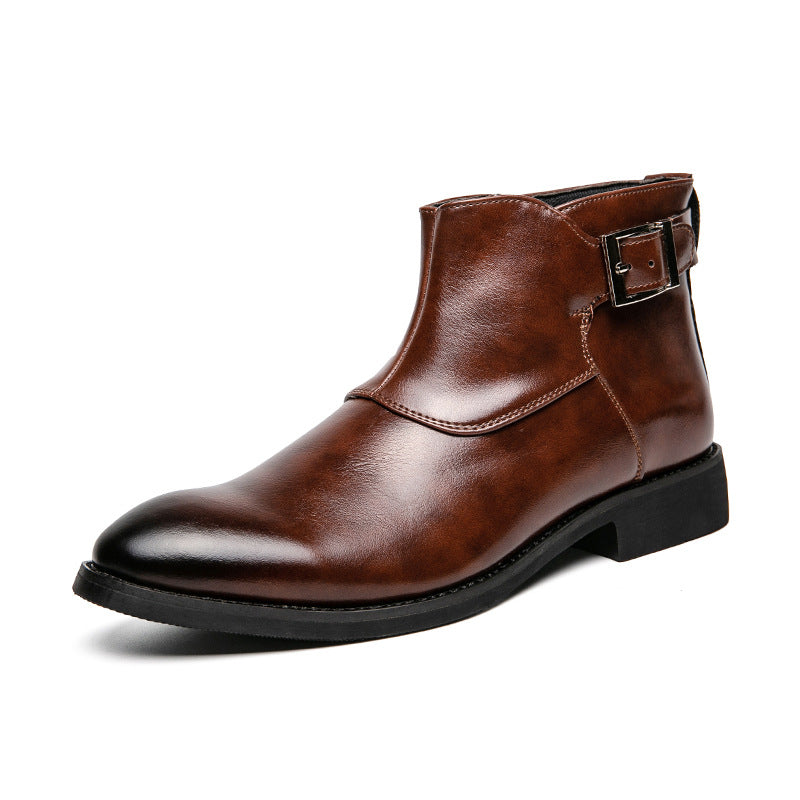 British Men's Leather Chelsea Boots